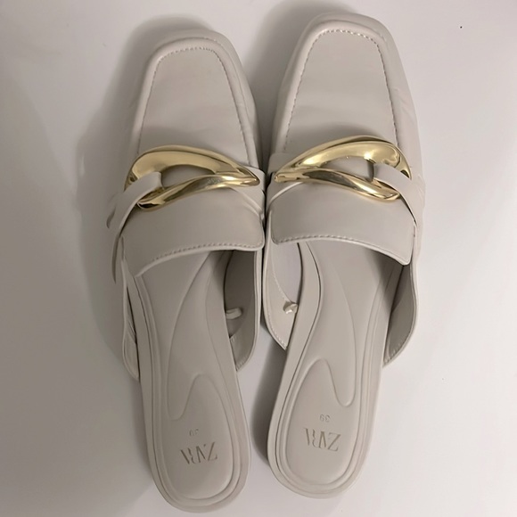 Zara cream mule loafer - Picture 3 of 3